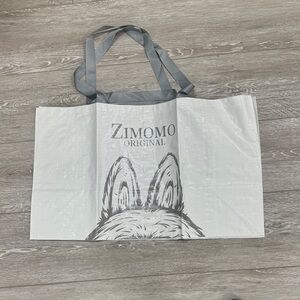 Original Labubu Tote White and Gray Tote Bag